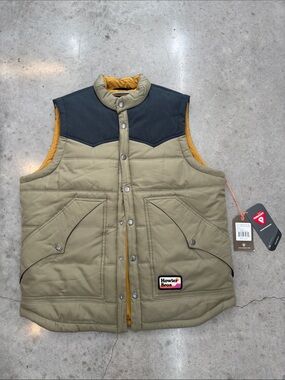 NWT Howler Brothers Rounder Vest – Size M – Mountain Green/Antique Black